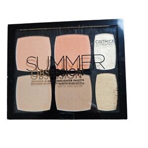 Catrice Summer Obsession Bronzer Blush Highlighter Palette Matte And Glow 010